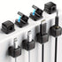 6/12/18pcs Cord Organizer Holder Magnetic Desktop Cable Clip Management Hidden Phone Charging Cord Holder For Kitchen Appliances