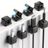 6/12/18pcs Cord Organizer Holder Magnetic Desktop Cable Clip Management Hidden Phone Charging Cord Holder For Kitchen Appliances