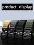 2pcs Versatile Men's Tactical Belts - Durable, Adjustable Design - for Outdoor Hunting & Sports Enthusiasts - Evallys.com