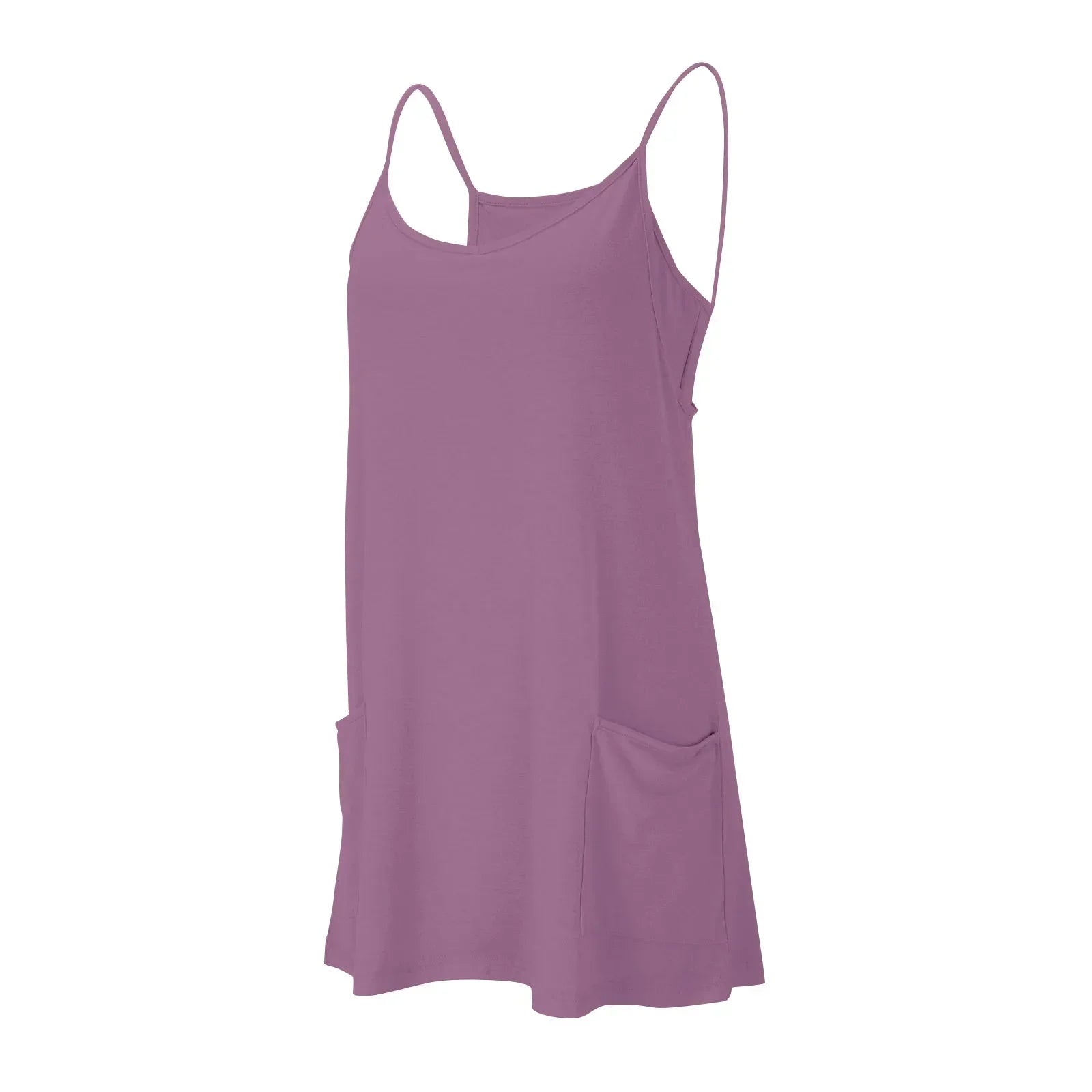 Women’s Sport Mini Dress – Sleeveless Summer Casual Tennis Dress - Evallys.com