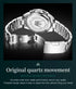 OLEVS Men's Watches Top Brand Luxury Watch for Men Original Waterproof Stainless Steel Chronograph Moon Phase Date Rota Dial - Evallys.com