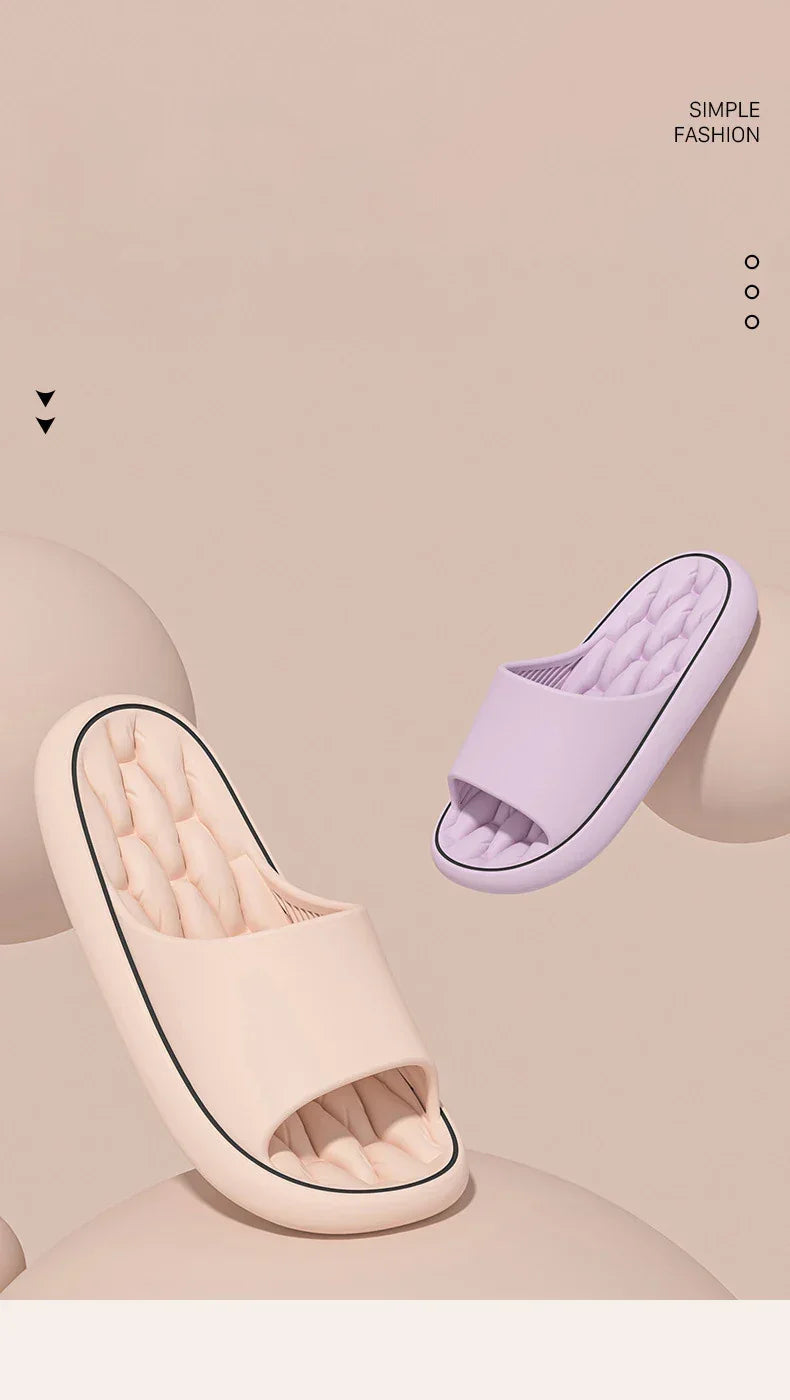 Super Light EVA Slides – Soft Indoor Bathroom Slippers for Men - Evallys.com