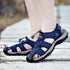 Men’s Genuine Leather Summer Sandals – Casual Outdoor Beach Shoes - Evallys.com