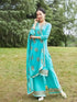 India Pakistan Punjabi Suit Set – Dupatta, Kurta, Pants & Scarf - Evallys.com