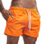 Mens Swim Trunks with Mesh Lining Side Pockets Solid Beach Shorts Quick Dry Lightweight Drawstring Board Shorts Summer Swimwear - Evallys.com