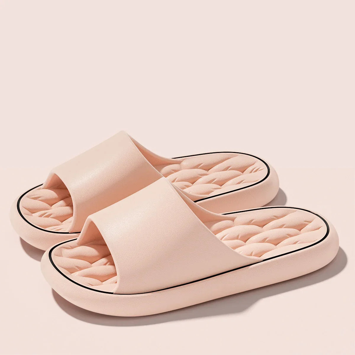 Super Light EVA Slides – Soft Indoor Bathroom Slippers for Men - Evallys.com