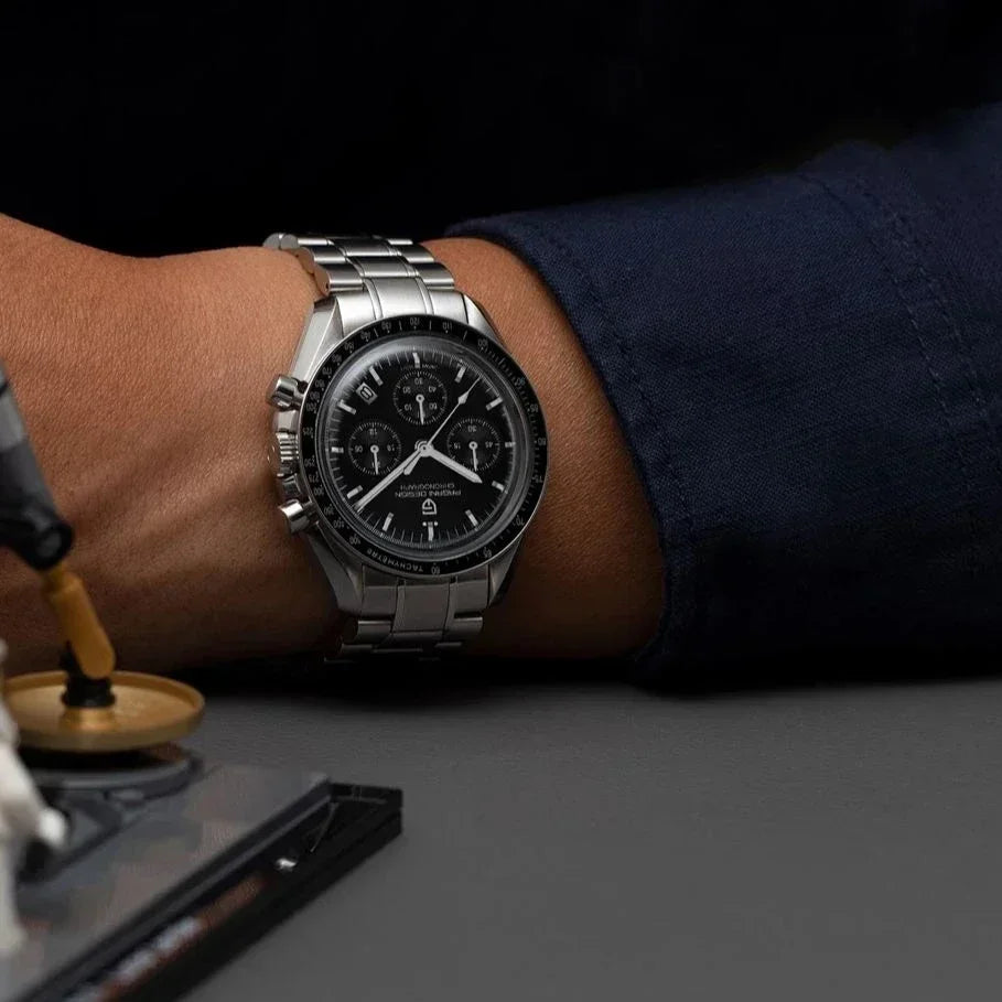 PAGANI DESIGN V4 New Quartz Men's Automatic Date Speed Chronograph Sapphire Mirror Sport Waterproof Watch All Steel VK63 Watches - Evallys.com