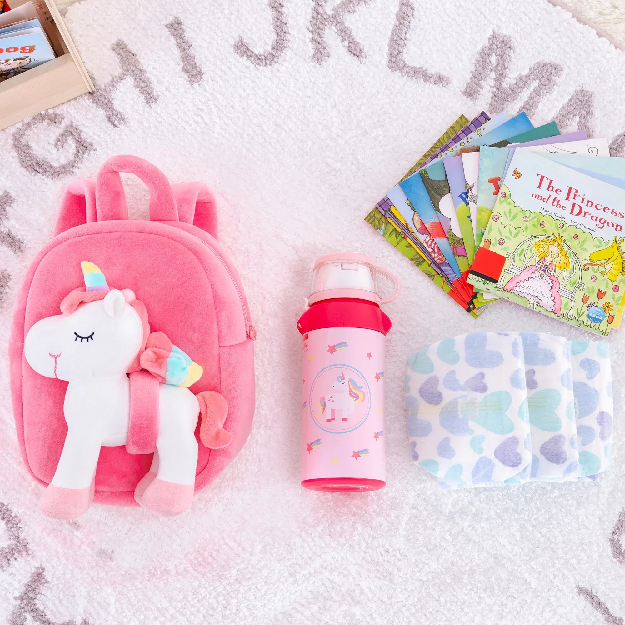 Plush Unicorn Backpack for Kids – Cute Stuffed Animal Bag - Evallys.com