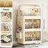 Kitchen Bowl Rack, Tableware Storage Box, Household with Lid, Tableware, Bowl Box, Dish Drain Rack, Plastic Cupboard