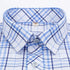 High Quality Men's Plaid Short Sleeve Shirts Business Casual Striped Turn-Down Collar Summer Man Shirt - Evallys.com