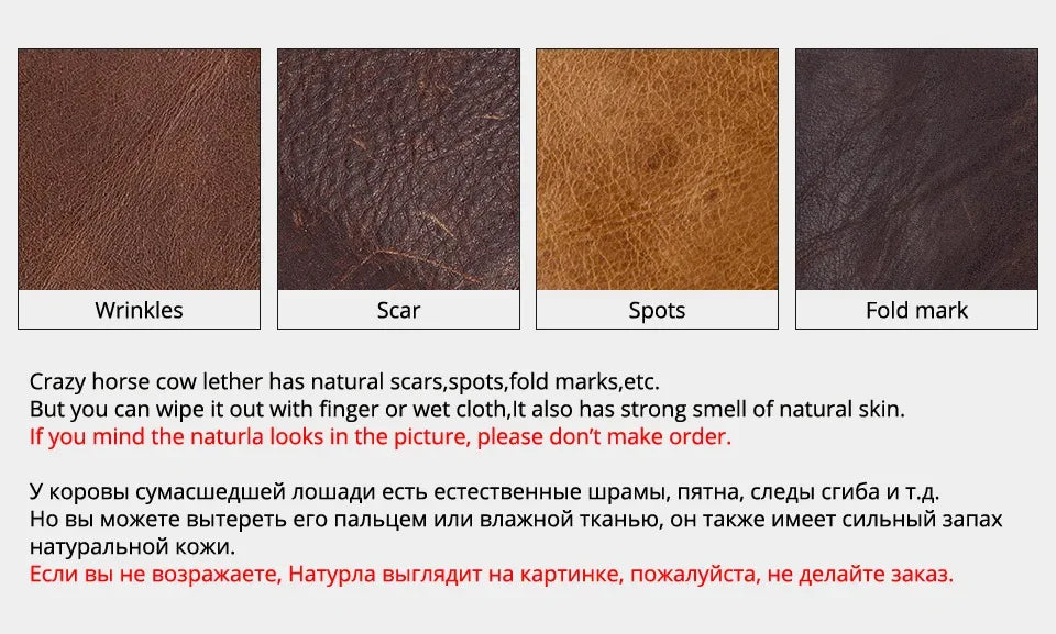 RFID Cowhide Leather Small Wallets AirTag high quality Man's Card Holders Short Wallets Money Clips Women - Evallys.com