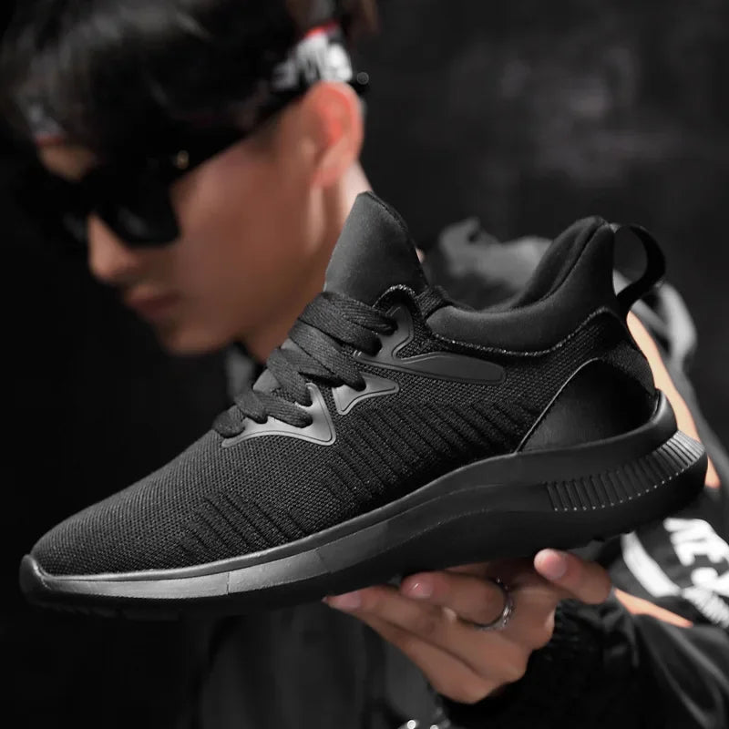 Men’s Elevator Sneakers – Breathable Mesh Height Increasing Shoes (6–10CM) - Evallys.com