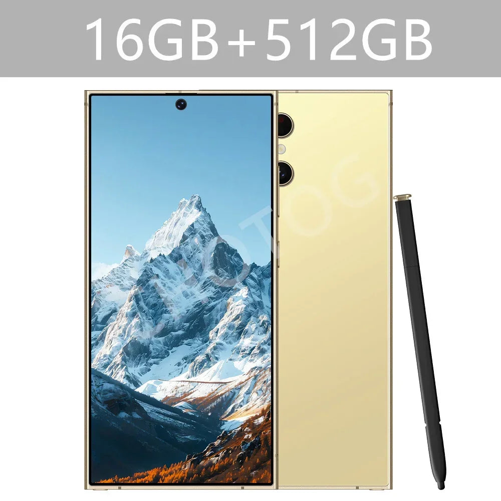 Screen Protector For S24 Ultra Smartphone 7.3inch Protector Original Cellphones 5G Dual SIM Andriod 7800mAh Mobile Cell Phones - Evallys.com