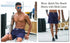 Mens Swim Trunks with Mesh Lining Side Pockets Solid Beach Shorts Quick Dry Lightweight Drawstring Board Shorts Summer Swimwear - Evallys.com