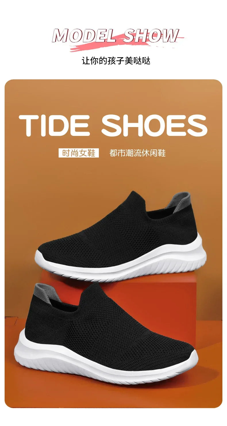 2023 Unisex High Canvas Sneakers – Durable White Slip-On Shoes - Evallys.com