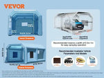 SucceBuy Inflatable Paint Booth Inflatable Spray Booth with Powerful Blowers and Air Filter System Portable Car Paint Booth