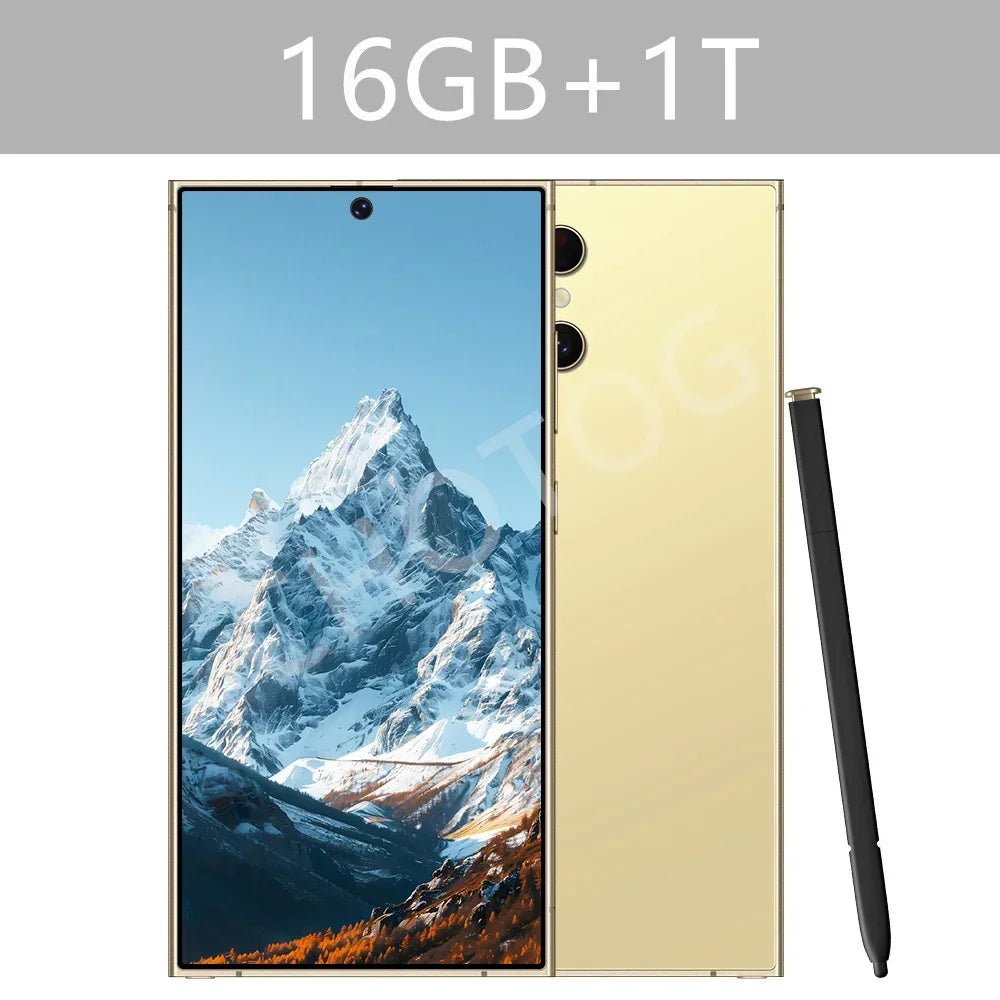 Screen Protector For S24 Ultra Smartphone 7.3inch Protector Original Cellphones 5G Dual SIM Andriod 7800mAh Mobile Cell Phones - Evallys.com