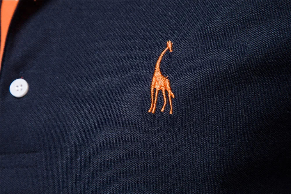 AIOPESON Embroidery 35% Cotton Polo Shirts for Men Casual Solid Color Slim Fit Mens Polos New Summer Fashion Brand Men Clothing - Evallys.com