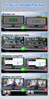 11.26 inch Car DVR 4K Dash Cam Dual Lens Wireless Carplay & Android Auto Video Recorder Monitor GPS Navigation 5G Wifi FM AUX - Evallys.com