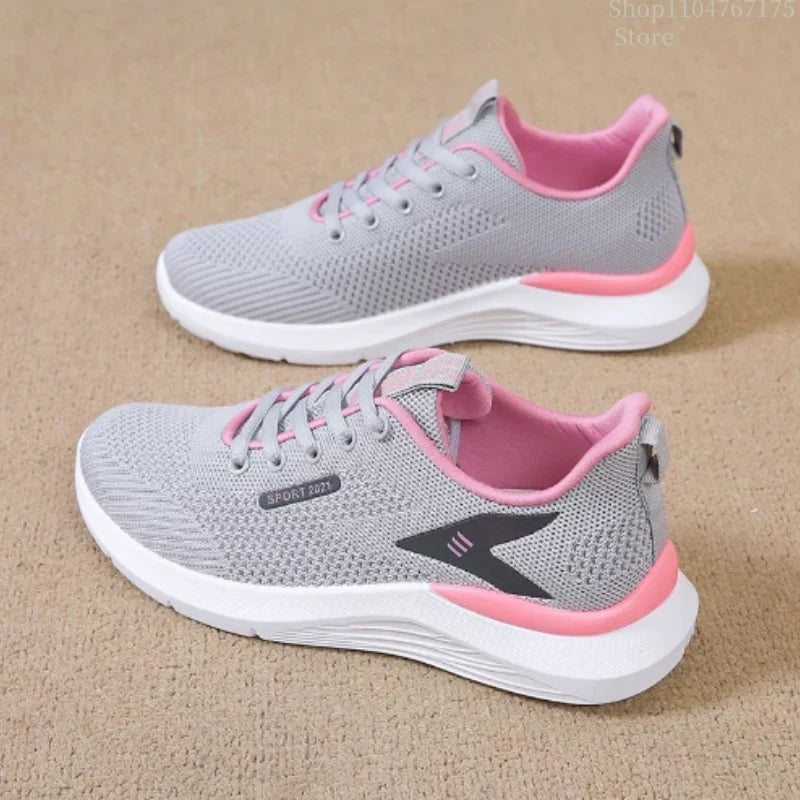 Women’s Soft Sole Sneakers – Breathable Anti-Slip Casual Running Shoes - Evallys.com