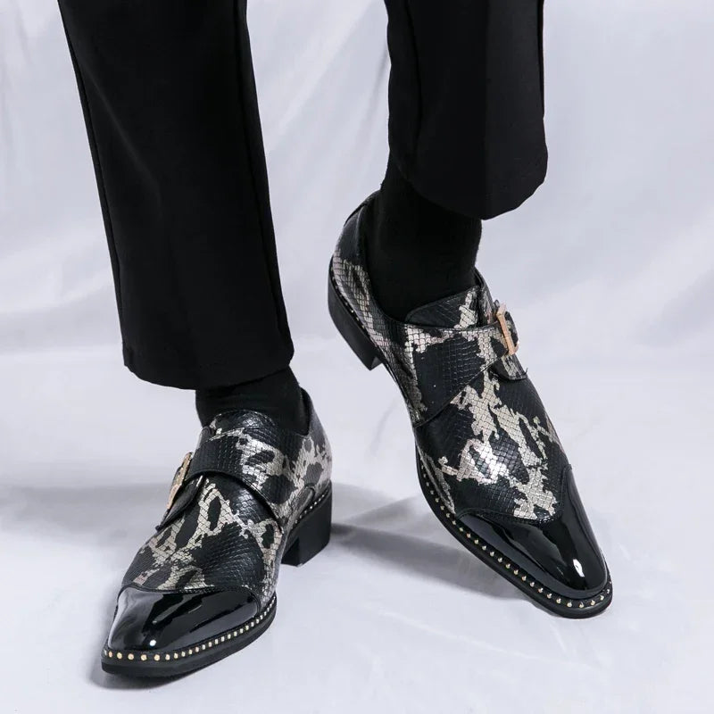 Luxury Men’s Oxford Dress Shoes – Handmade Formal Wedding Leather - Evallys.com