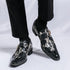 Luxury Men’s Oxford Dress Shoes – Handmade Formal Wedding Leather - Evallys.com