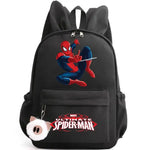 Spider-Man Backpack – Kids School Bag with Rabbit Ears & Travel Design - Evallys.com