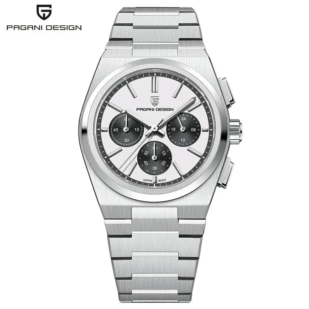 PAGANI DESIGN 2024 New Men Watches Quartz Business Watches VK63 Mens Clock Top Brand Luxury Watch Men Chronograph Watch for Men - Evallys.com