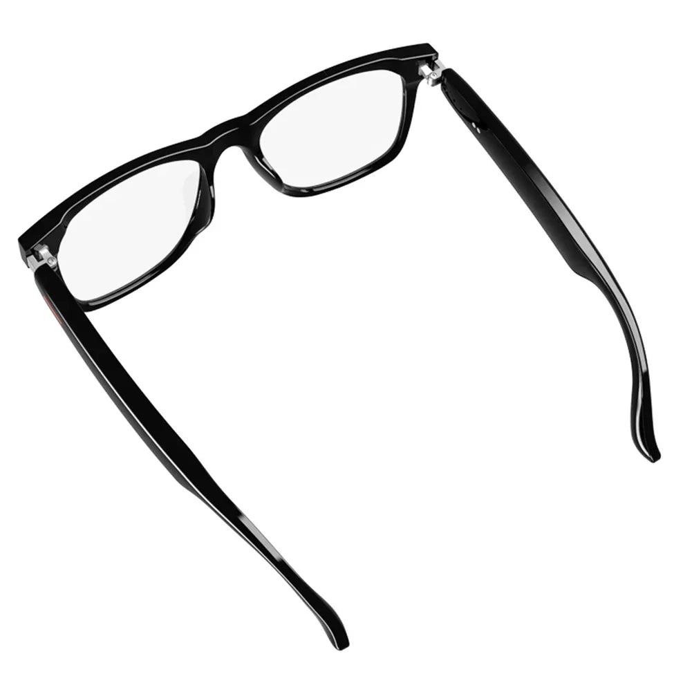 Smart Glasses Remote Shooting Outdoor Sport Glasses with Camera Open Ear Sound Mic & Speakers Wearable Eyeglass for Men & Woman - Evallys.com