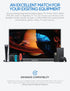 ARZOPA Portable Monitor 17.3'' 1080P HDR IPS Kickstand Speakers for PC Mac Phone Xbox Switch PS HDMI USB External Laptop Screen - Evallys.com