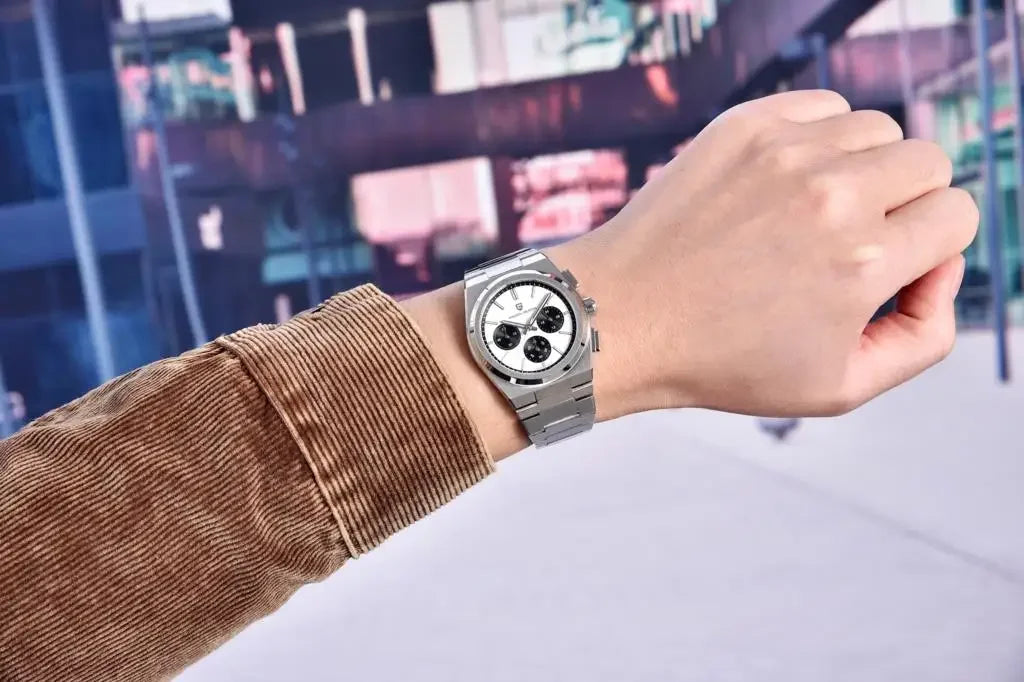 PAGANI DESIGN 2024 New Men Watches Quartz Business Watches VK63 Mens Clock Top Brand Luxury Watch Men Chronograph Watch for Men - Evallys.com