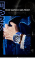 FEICE 2025 new double-sided skeleton trend men's automatic mechanical watch luminous waterproof-FM511 - Evallys.com