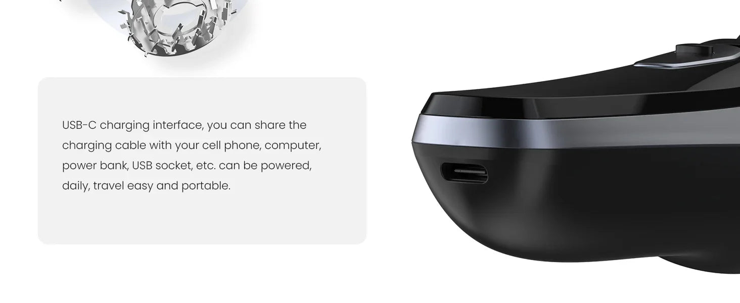 SEJOY Rechargeable Wet & Dry Use Electric Shaver Pop-up Hair Trimmer Rotary Shaving Machine Razor - Evallys.com