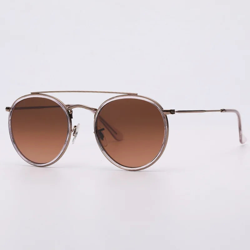Sunglasses Men Women Eyeglasses Goggles Fashion Classic Style Real Glass Lenses UV400 Sun Glasses Top Quality Eyewear Shades - Evallys.com