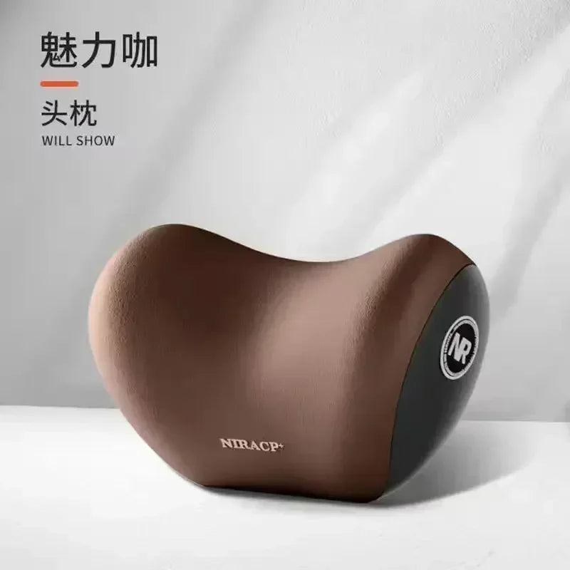 Car Headrest/Lumbar Support Car Neck Pillow Waist Cushion Driver Seat Backrest Car Cushion Driving Lumbar Support Waist Support - Evallys.com