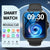 Hot Smart watch, wireless call/wireless music, message reminder,custom dial wallpaper and other functions, unisex - Evallys.com