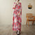 Vintage Cotton Summer Maxi Dress – Harajuku Floral Beachwear - Evallys.com