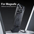 Frameless Aluminum Alloy Kickstand Metal Phone Case for iPhone 13 14 15 16 Pro Max Magsafe Magnetic Ring Stand Shockproof Shell - Evallys.com