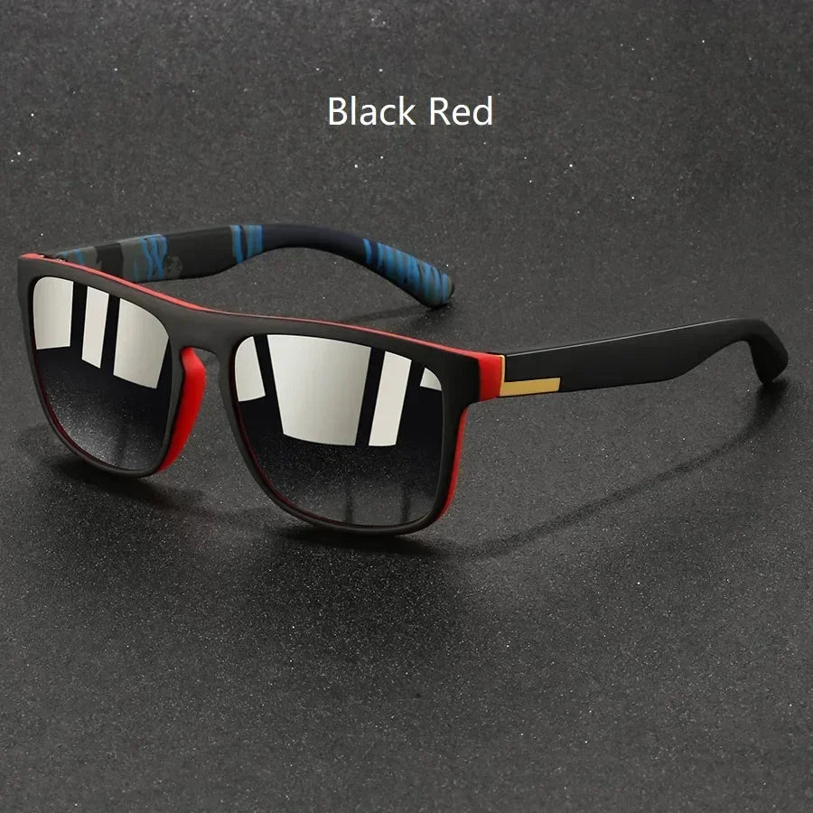 Fashion Vintage Square Sunglasses Men Women Fishing Driving Man Luxury Brand Designer Sun Glasses Retro Eyewear UV400 Gafas - Evallys.com
