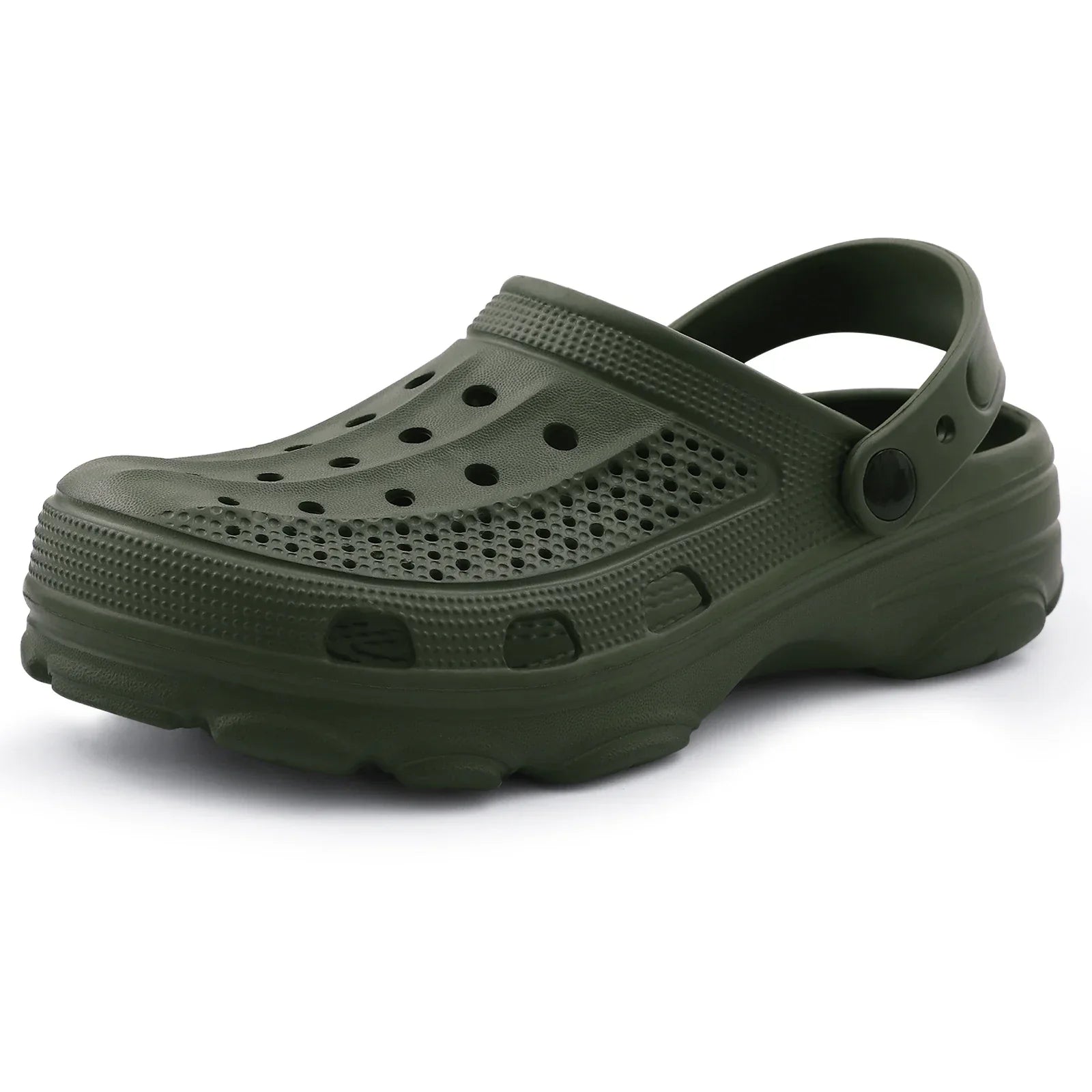 Comwarm Men’s Clogs – Breathable Non-Slip Garden & Beach Sandals - Evallys.com