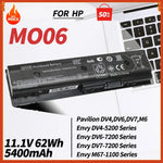 MO06 MO09 671731-001 Laptop Battery for HP Envy M6-1035DX M6-1125DX M6-1045DX Pavilion DV4-5000 DV6-7000 DV7-7000 DV7t-7000 - Evallys.com
