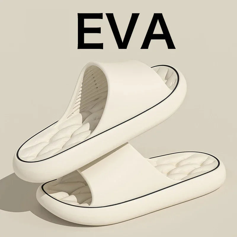 Super Light EVA Slides – Soft Indoor Bathroom Slippers for Men - Evallys.com