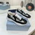 Women’s Denim Ballet Flats – Leather Low Heels with Butterfly Knot - Evallys.com