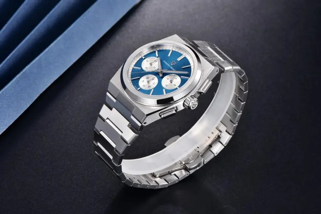 PAGANI DESIGN 2024 New Men Watches Quartz Business Watches VK63 Mens Clock Top Brand Luxury Watch Men Chronograph Watch for Men - Evallys.com