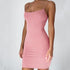Summer Spaghetti Strap Bodycon Mini Dress – Sexy Clubwear 2025 - Evallys.com