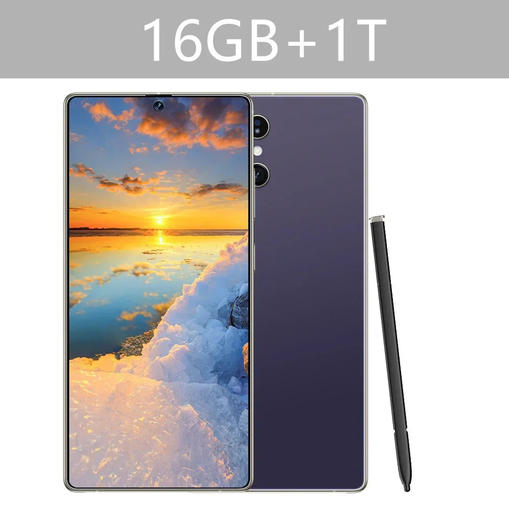 Screen Protectors For SMS 25 Ultra Original Mobile phone 7.3inch HD Android 14 Smartphone Tempered Glass Film For 5G Cell Phones - Evallys.com