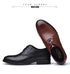 Men Dressing Shoes Formal for Men's Casual Shoe Leather Social Wedding Designer Pointed Toe Black Office Winter Shoes Brand 2023 - Evallys.com
