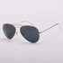 Top Quality Real Glass Lenses Men Women Sunglasses Brand Fashion Pilot Metal Frame Classic Style Outdoor UV400 Sun Glasses - Evallys.com
