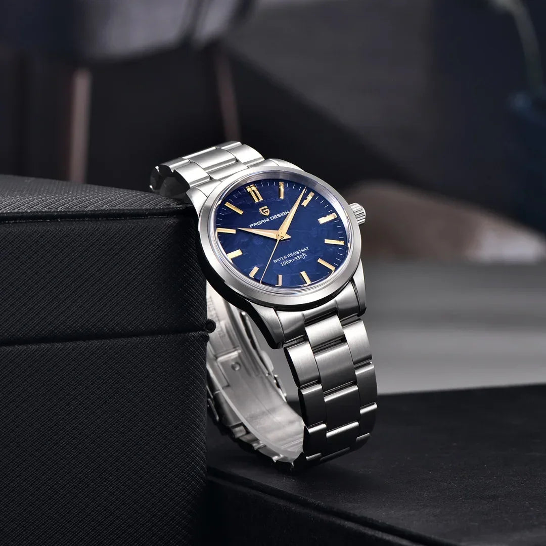 PAGANI DESIGN 2025 New 40MM Men's Quartz Watches Top Luxury Ultra thin fashion Watch For Men AR Sapphire Mirror Wrist watch - Evallys.com