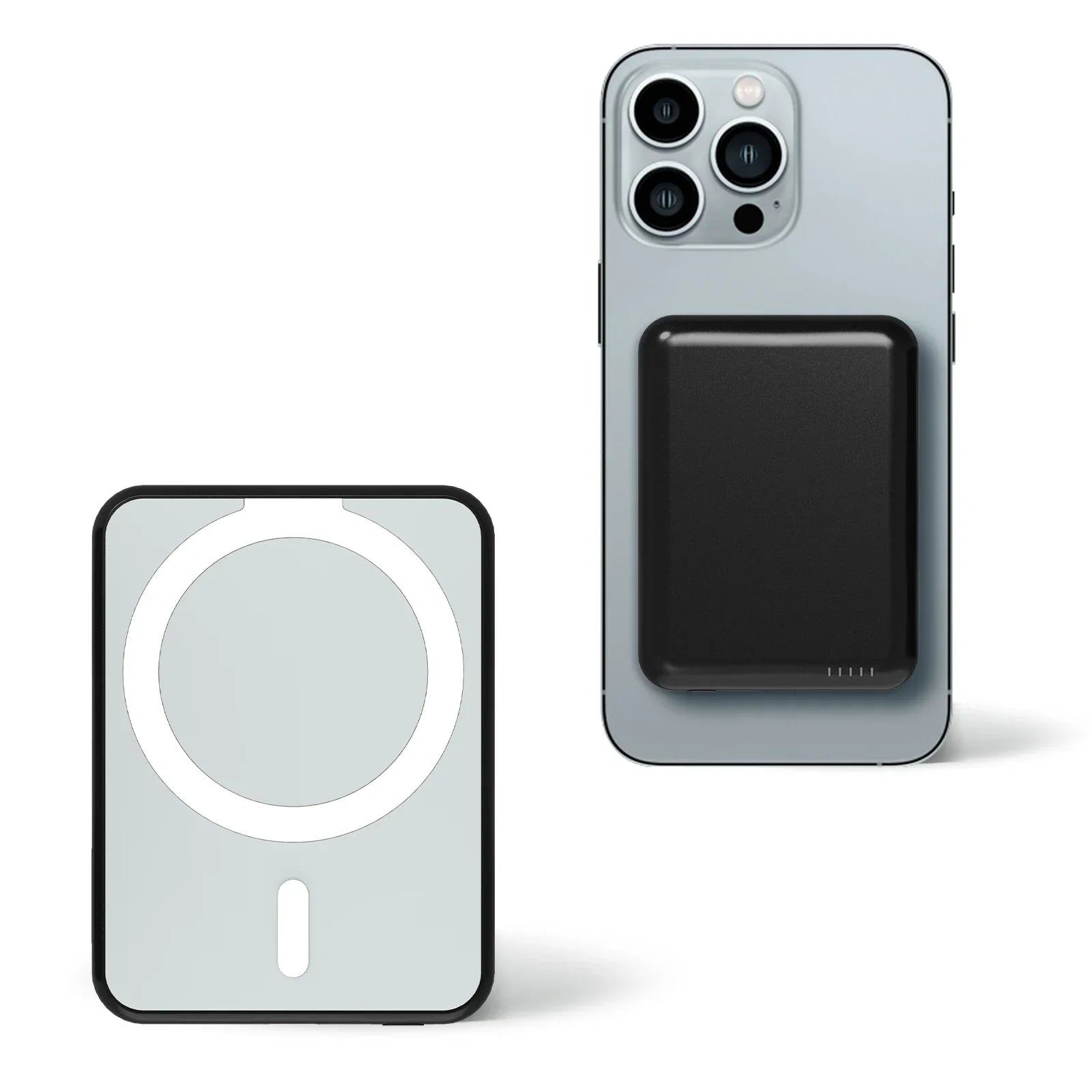 Magnetic Power Bank Portable 5000mAh Wireless Charger 20W With USB-C Cable For IPhone 16/15/14/13/12 Pro/Pro Max/Plus/Mini - Evallys.com
